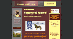 Desktop Screenshot of cherrywoodkennels.com